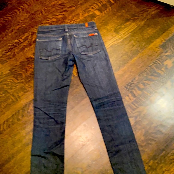 Women’s jeans 7 For All Mankind dark denim - Picture 1 of 2